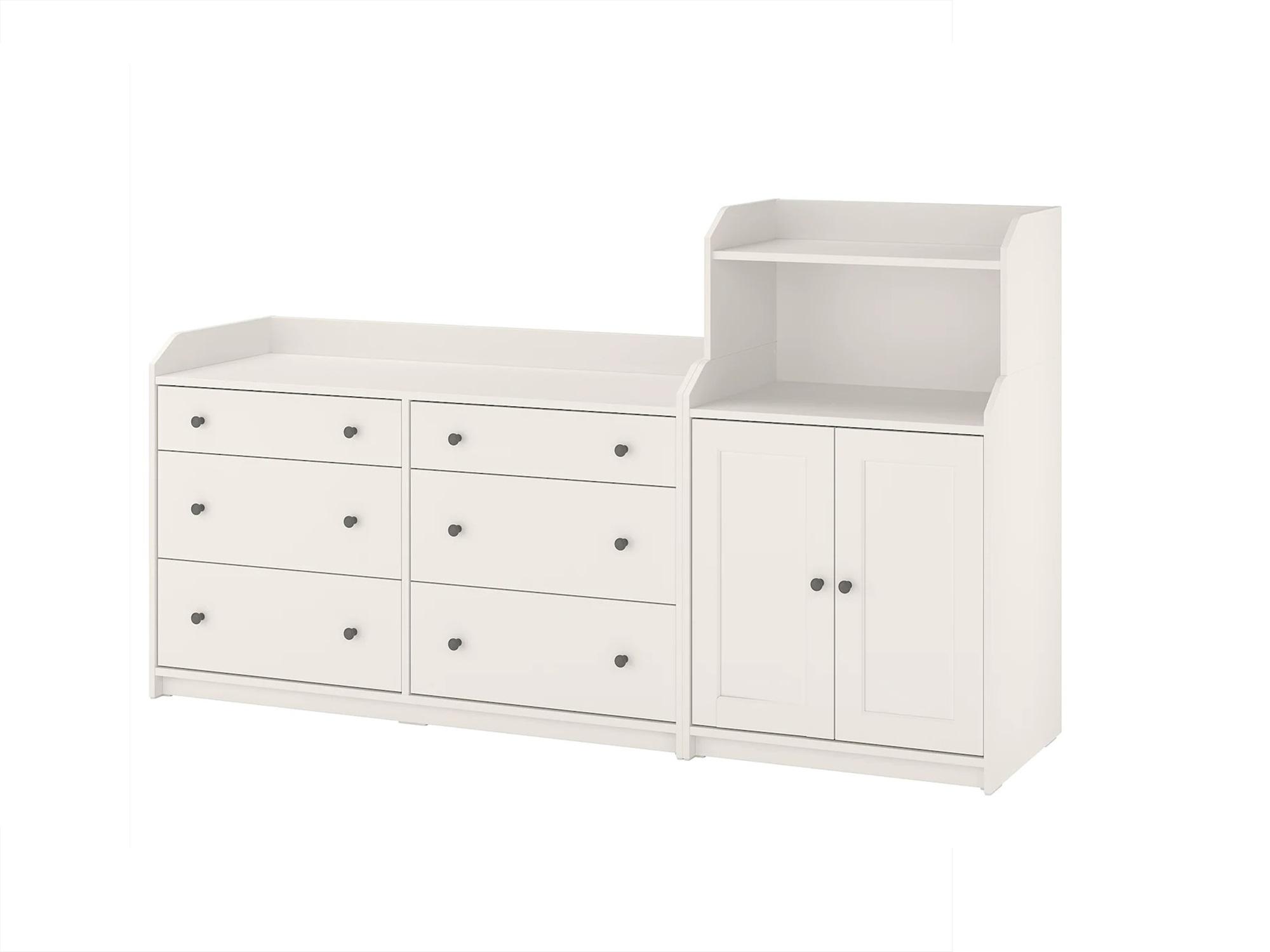 Комод Хауга 21 white ИКЕА (IKEA) изображение товара