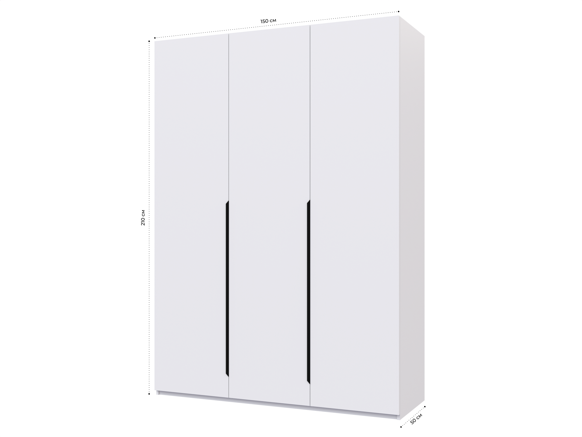 Распашной шкаф Пакс Альхейм 13 white (black) ИКЕА (IKEA) изображение товара