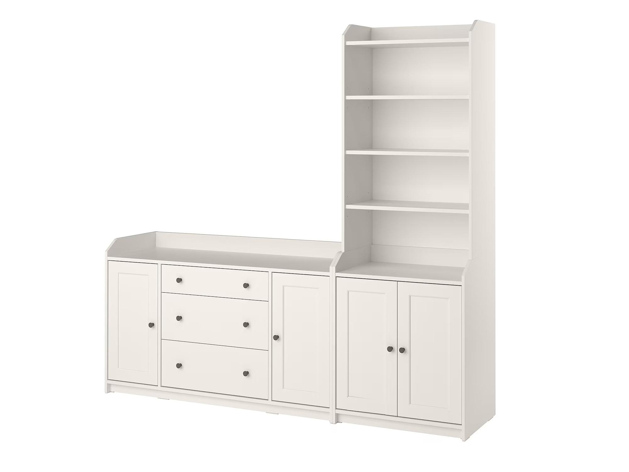 Стенка Хауга 422 white ИКЕА (IKEA) изображение товара