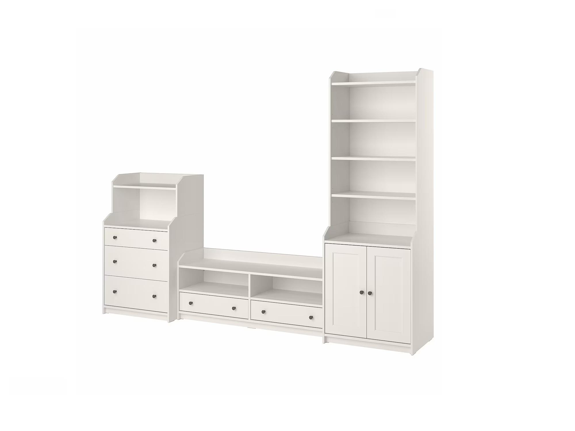 Стенка Хауга 521 white ИКЕА (IKEA) изображение товара