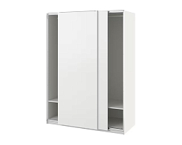 Изображение товара Шкаф купе Пакс Хасвик 17 white ИКЕА (IKEA) на сайте adeta.ru