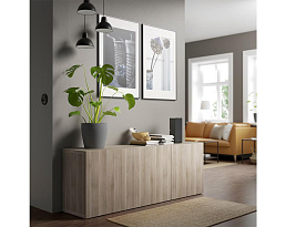 Изображение товара Комод Беста 114 beige ИКЕА (IKEA) на сайте adeta.ru