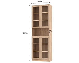 Изображение товара Книжный шкаф Билли 386 beige ИКЕА (IKEA) на сайте adeta.ru